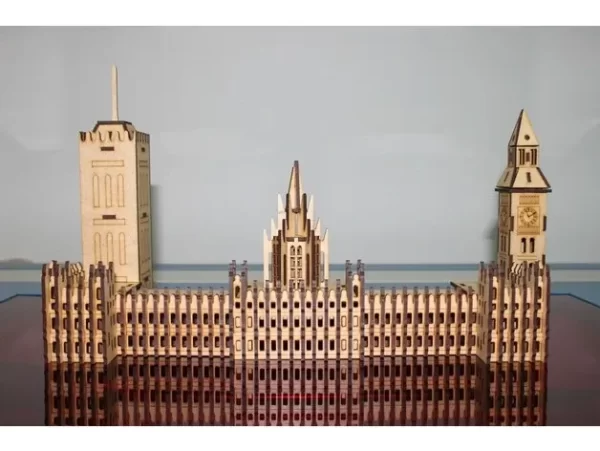Big ben puzzle модель плоская