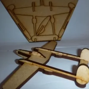 Самолет P38 lightning