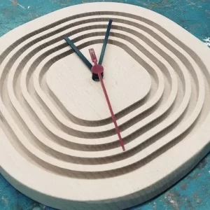 Step clock cnc router plans