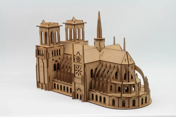 Собор Нотр-Дам 3d пазл
