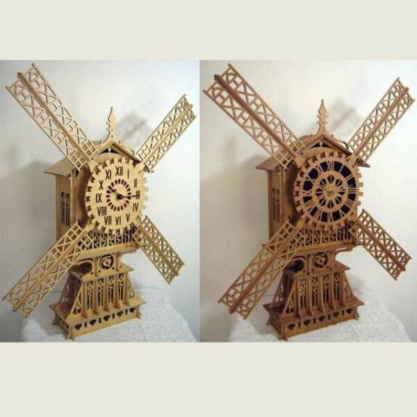 Часы мельница