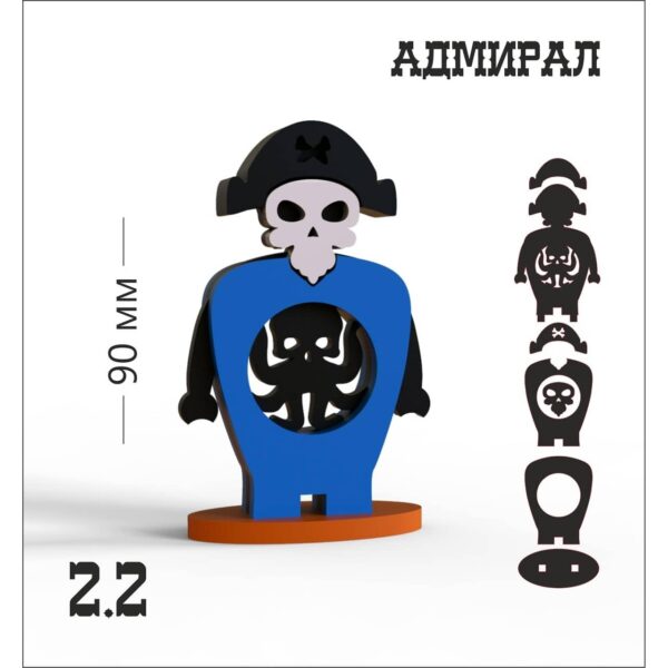Человечки — адмирал