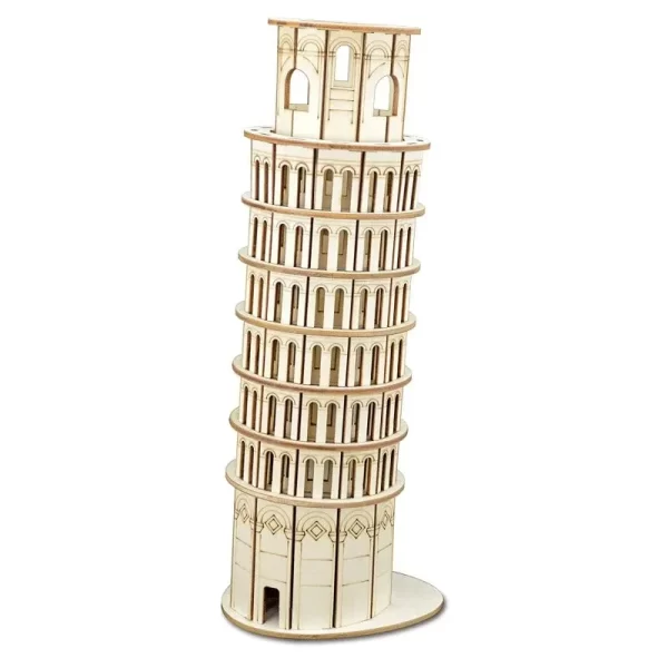 Leaning tower of pisa 3d деревянный конструктор головоломка набор