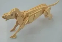Собака 3d пазл
