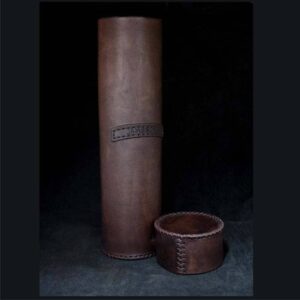 Чехол для бутылки из кожи