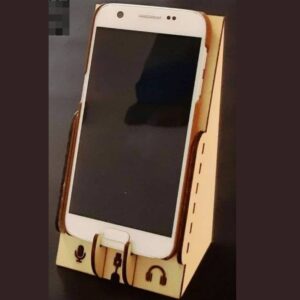 Горизонтальная подставка под смартфон с разъемами для зарядки