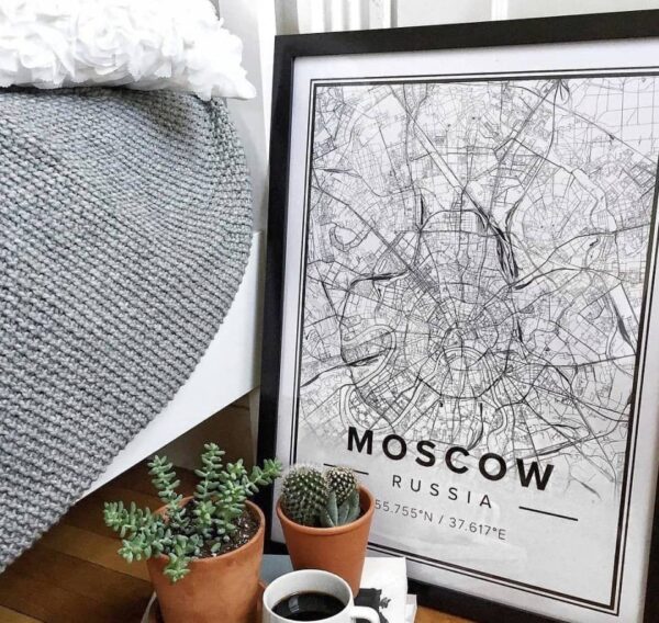 Карта Москвы