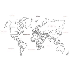 Карта мира со странами