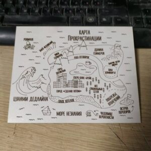Карта прокрастинации