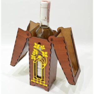 Коробка для бутылки раскрывающийся верх