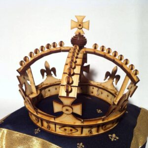 Корона из фанеры