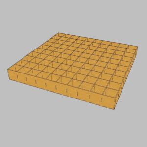 Лоток 100 ячеек 50х50