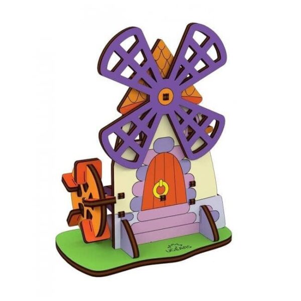 Механическая игрушка мельница