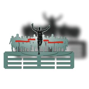 Настенная вешалка для медалей Бег