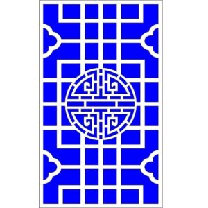 Перегородка с китайским рисунком