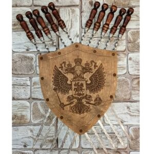 Подставка для шампуров щит