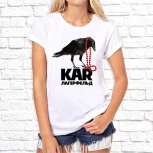 Принт Кар Лагерфельд