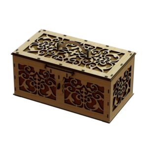 Прямоугольная шкатулка с крышкой