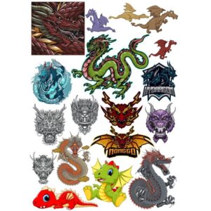 Рисунки драконов