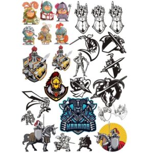 Рисунки и логотипы с рыцарями