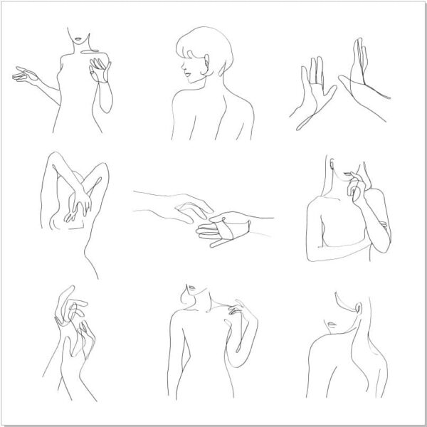 Рисунки линией