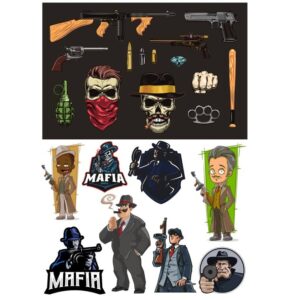 Рисунки мафии и бандитов