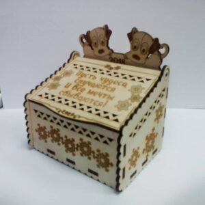 Шкатулка с собаками