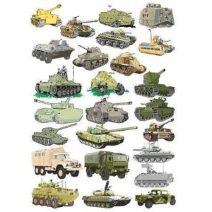 Сборник рисунков военной техники