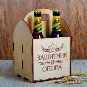 Ящик для подарка на 23 февраля