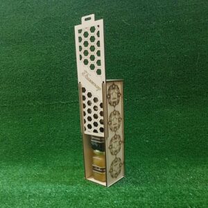 Резная коробка под бутылку 2